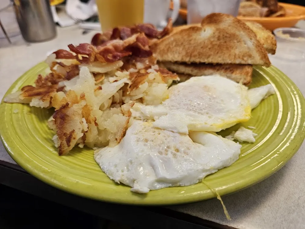 Bacon Eggs and Fried Potatoes