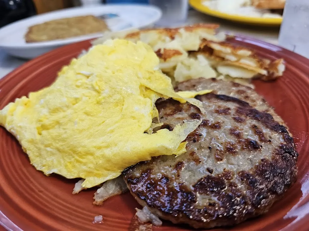 Sausage Eggs and Fried Potatoes